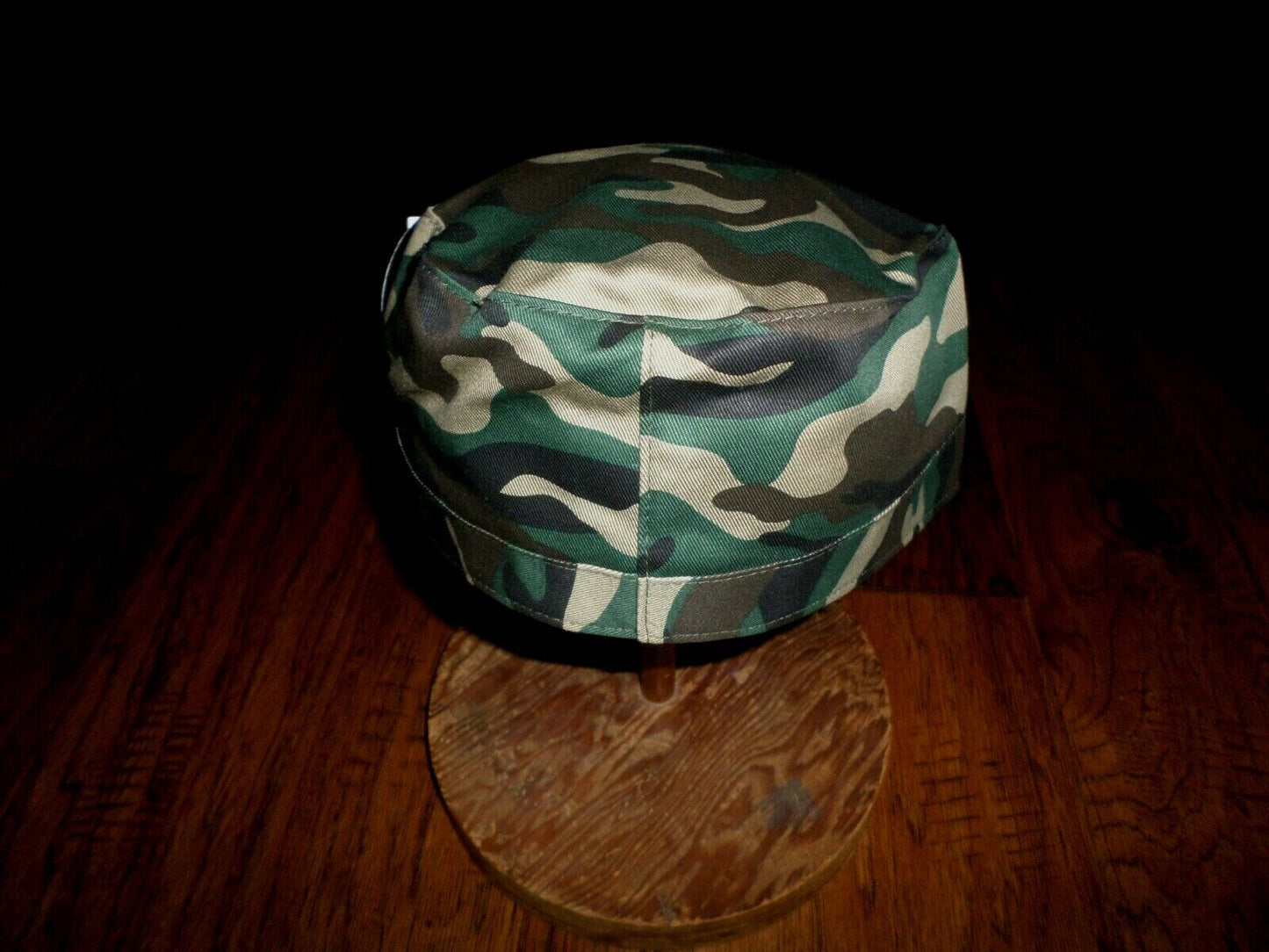 Military Army Style Woodland Camouflage Combat BDU Hat 100% Cotton BDU Cap