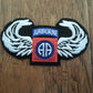 NEW U.S MILITARY ARMY 82nd AIRBORNE JUMP WINGS PATCH FULL COLOR 4"X 2"