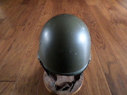 EAST GERMAN PARATROOPER HELMET WITH LINER CHIN STRAP COLD WAR ERA