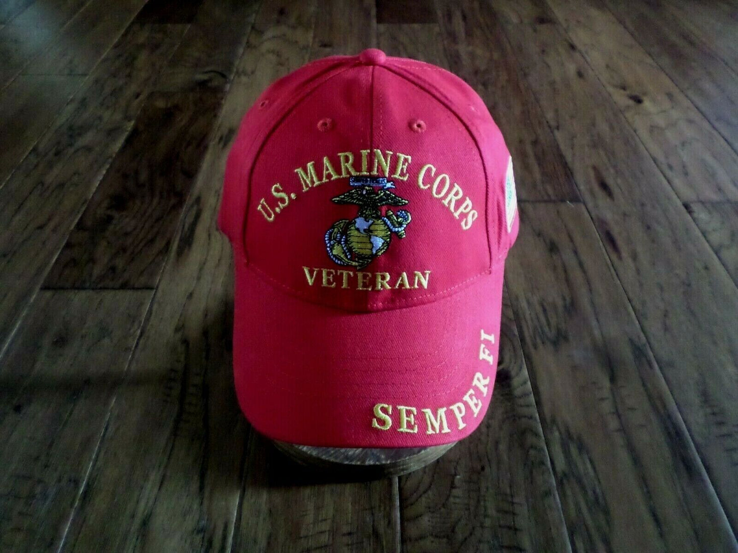 U.S Military Marine Corps Veteran Semper FI USMC Licensed Baseball Hat Cap