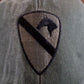 ARMY 1ST CAVALRY DIVISION HAT EMBROIDERED U.S MILITARY BALL CAP STONE WASHED OD