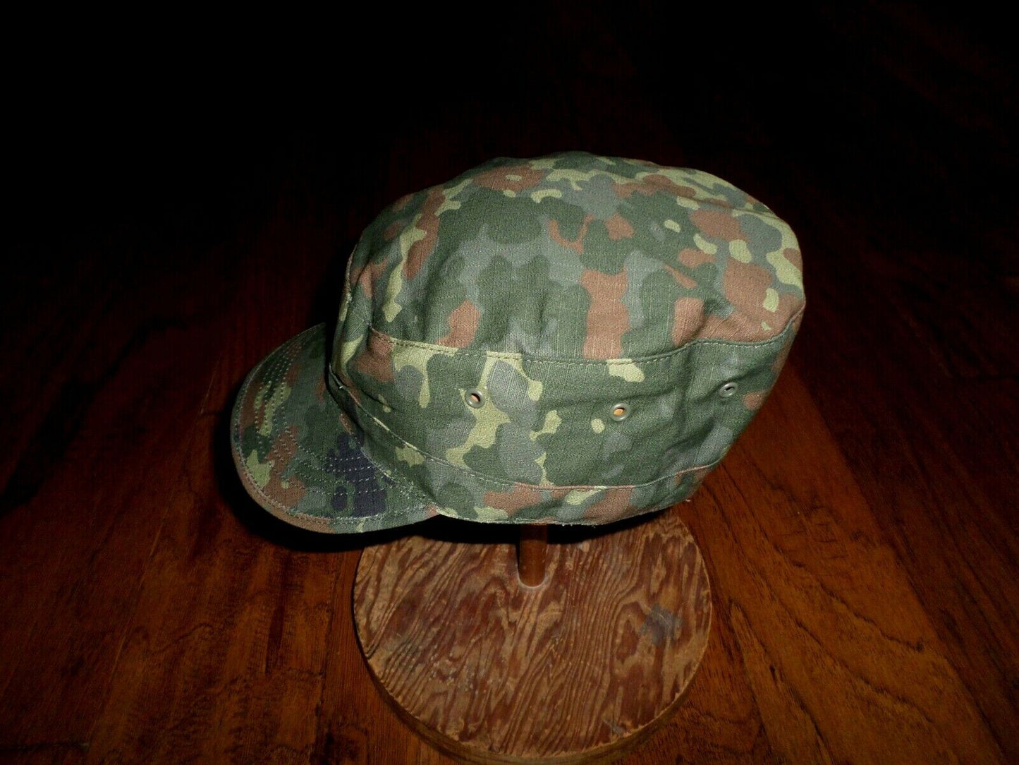 GERMAN MILITARY STYLE FLECKTARN FIELD CAP COMBAT HAT 100% RIPSTOP COTTON