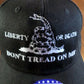 DON'T TREAD ON ME 6 PANEL CAP EMBROIDERED HAT 2nd AMENDMENT