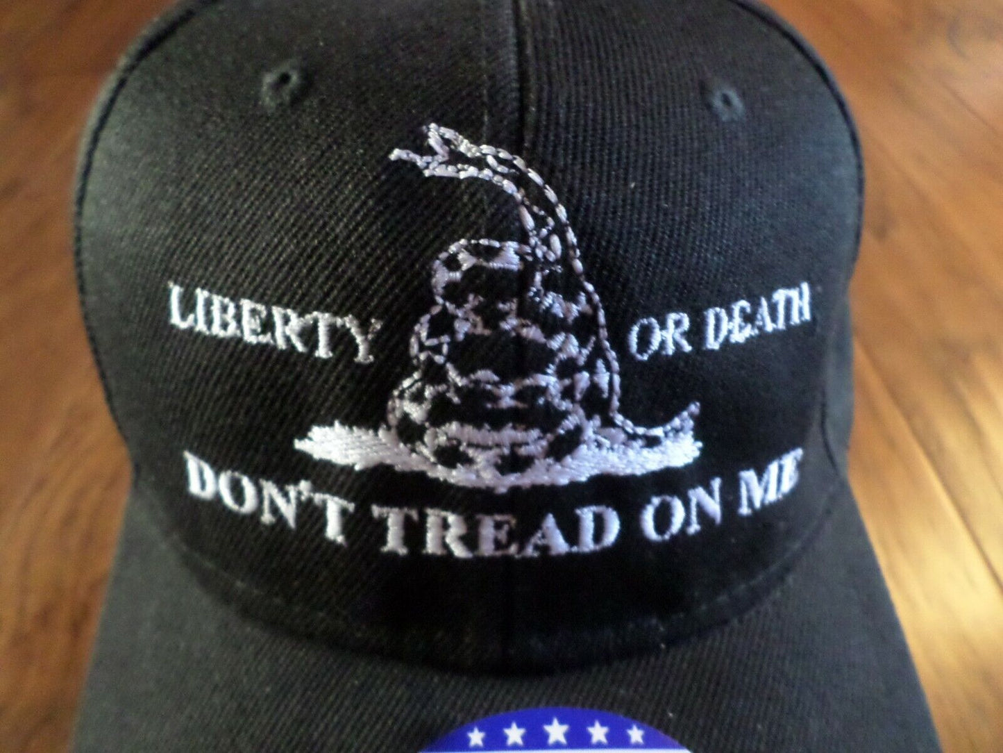 DON'T TREAD ON ME 6 PANEL CAP EMBROIDERED HAT 2nd AMENDMENT