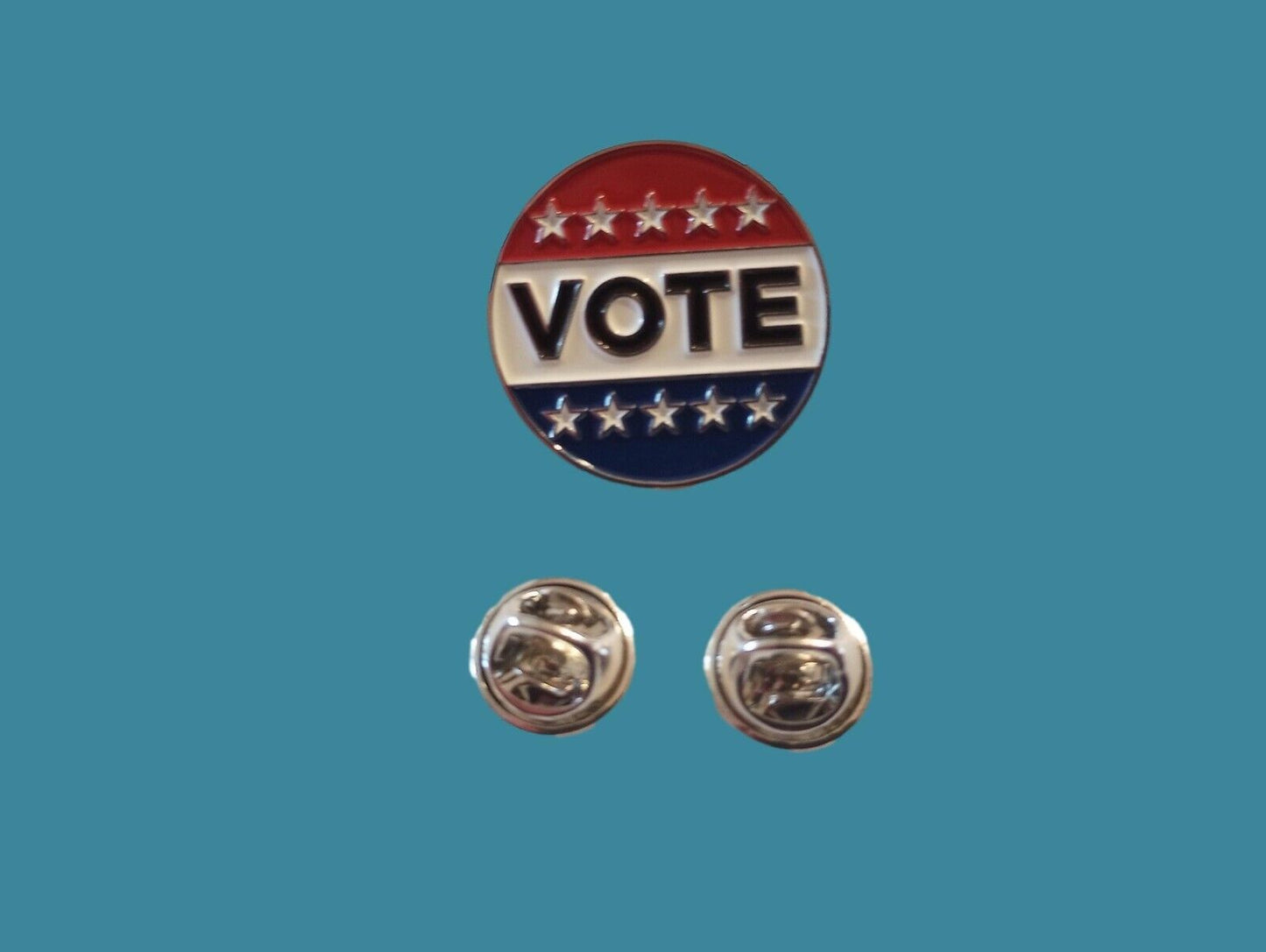 VOTE LAPEL PIN POLITICAL PATRIOTIC HAT PIN USA ELECTION BADGE NEW