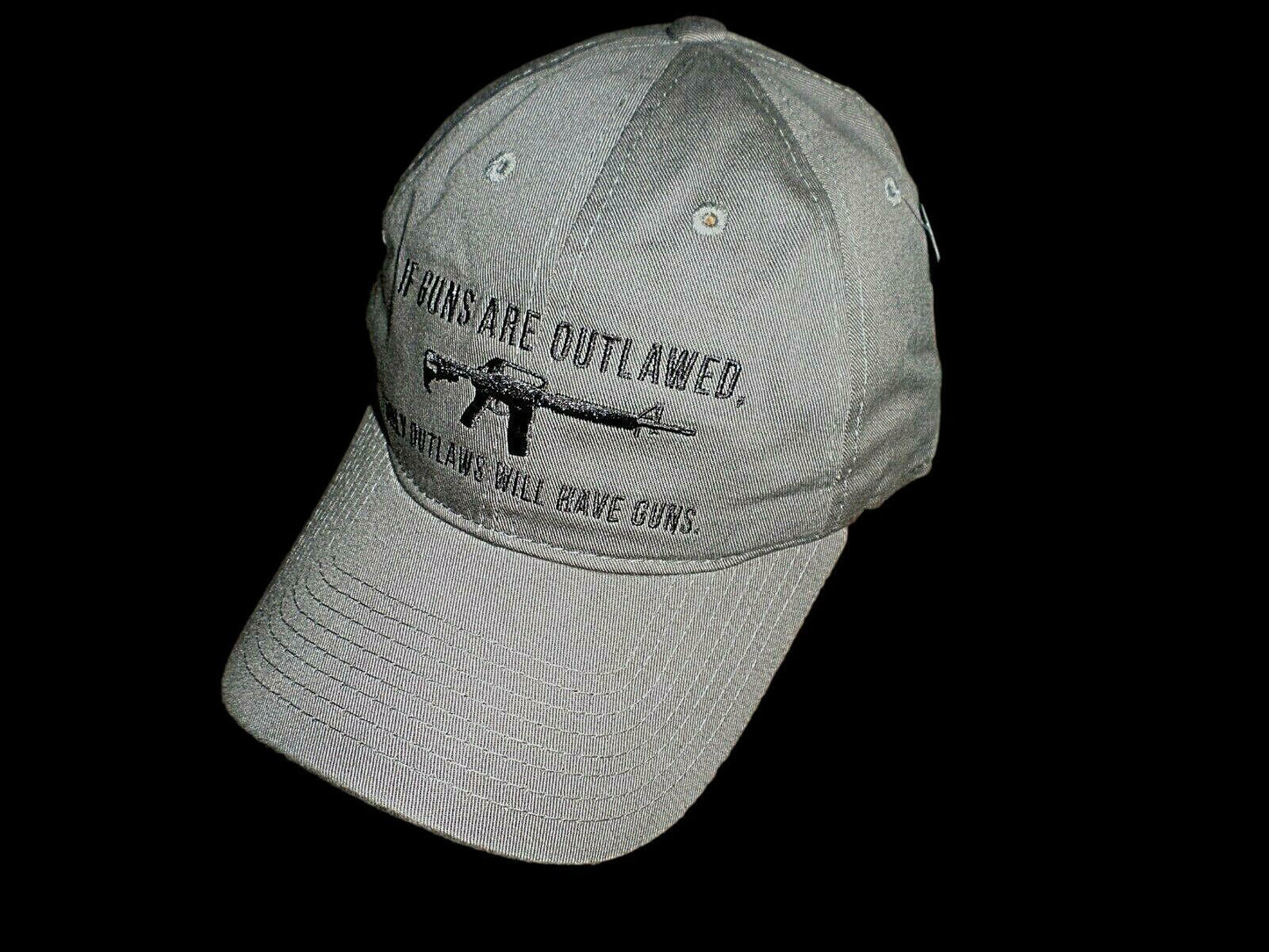 2nd Amendment Guns Are Outlawed Only Outlaws Will Have Guns Hat ball Cap