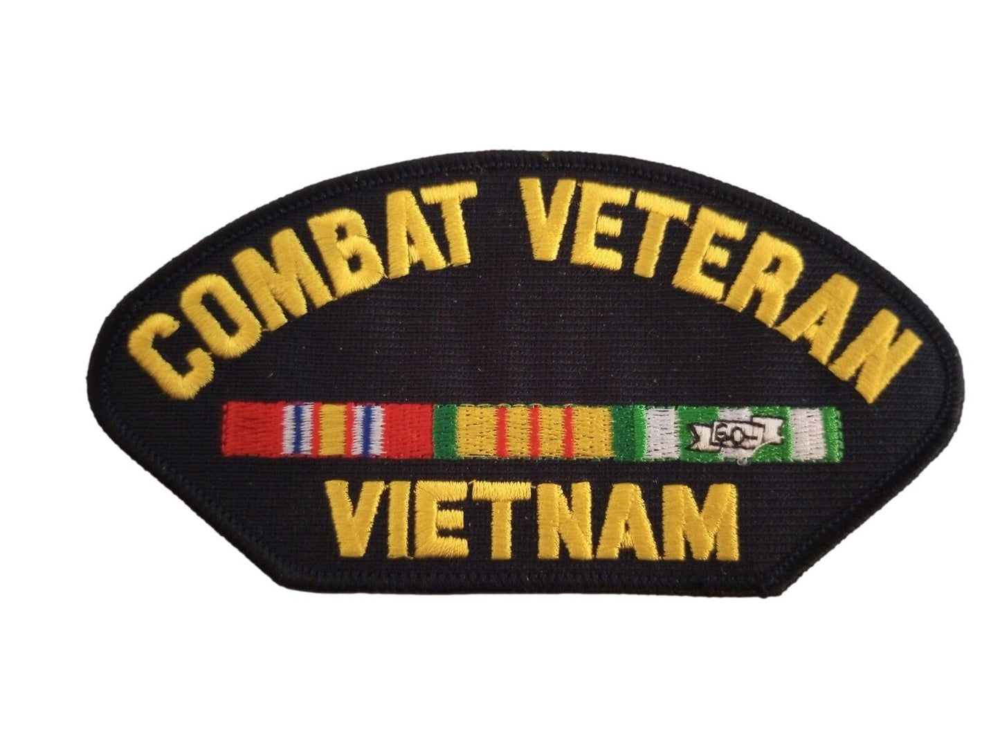 U.S MILITARY VIETNAM COMBAT VETERAN HAT PATCH US MADE NEW IN BAGS