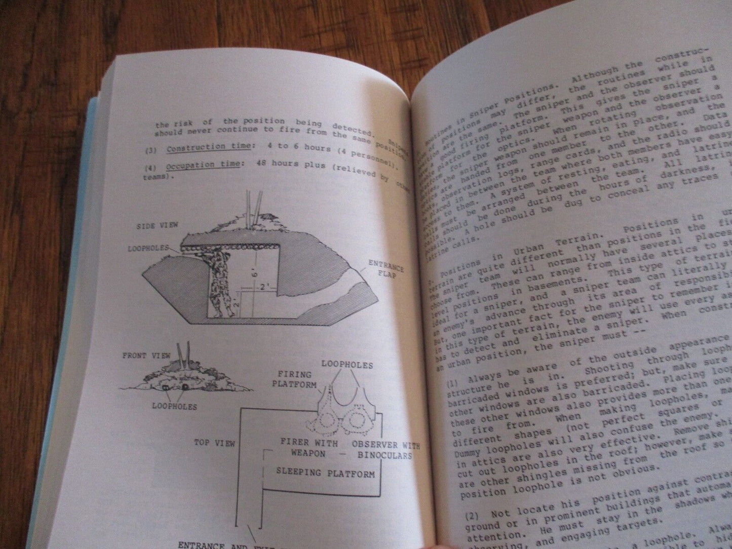 U.S ARMY SNIPER TRAINING AND EMPLOYMENT HANDBOOK SHOOTERS GUIDE TC 23-14