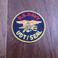 U.S.MILITARY NAVY UDT/ SEAL TRIDENT PATCH 4" X 4" SEAL TEAM