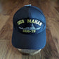 USS MAHAN DDG-72 U.S NAVY SHIP HAT OFFICIAL MILITARY BALL CAP U.S MADE