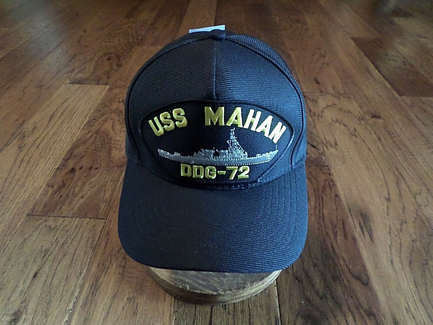 USS MAHAN DDG-72 U.S NAVY SHIP HAT OFFICIAL MILITARY BALL CAP U.S MADE