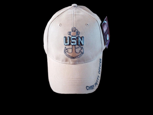 U.S NAVY CHIEF PETTY OFFICER HAT NAVY COYOTE BROWN BASEBALL CAP