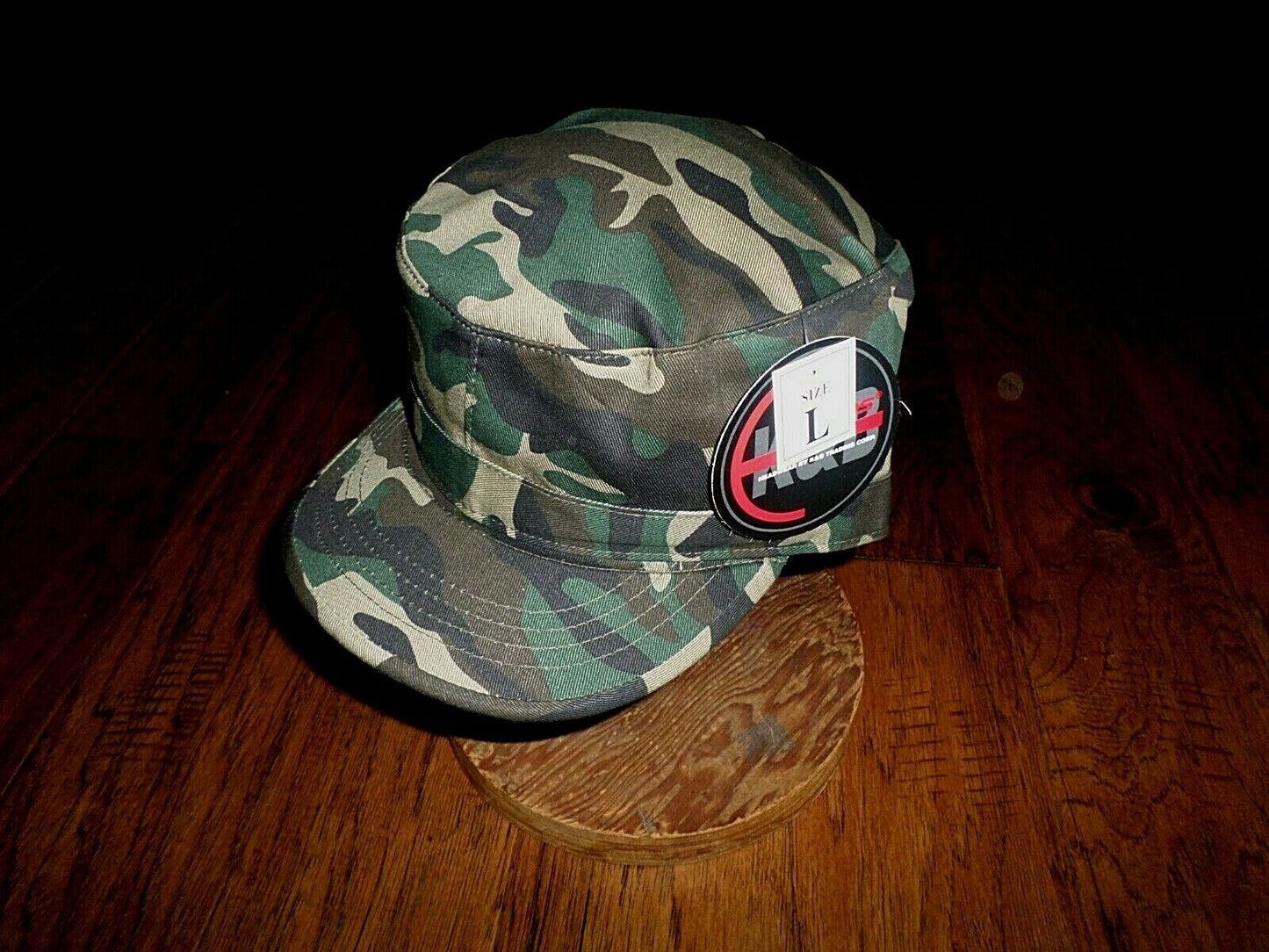 Military Army Style Woodland Camouflage Combat BDU Hat 100% Cotton BDU Cap