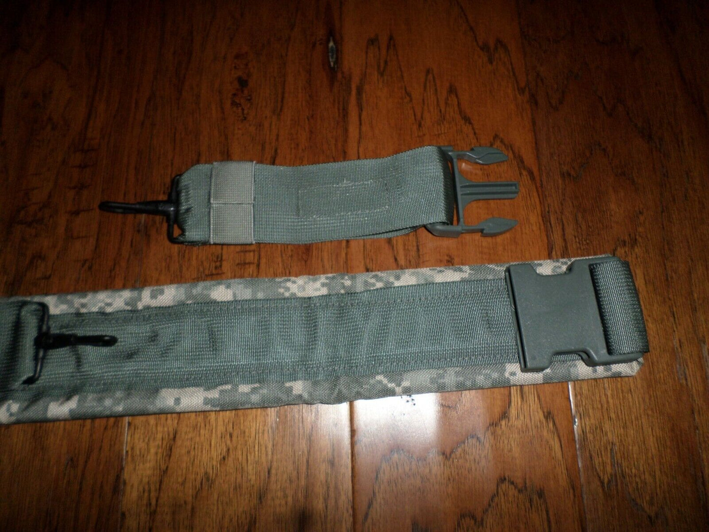 Military Rifle Sling Adjustable Padded Shoulder Luggage Strap USA Made ACU Camo