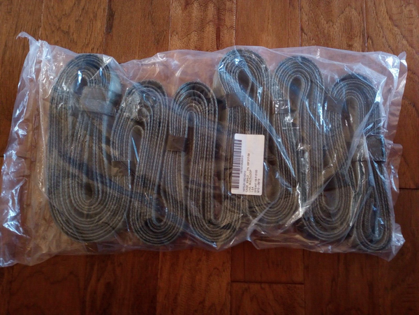 MILITARY ISSUE 8 PLY 4 LOOP RECOVERY CARGO TIE DOWN TOW STRAP 89,000 L ...