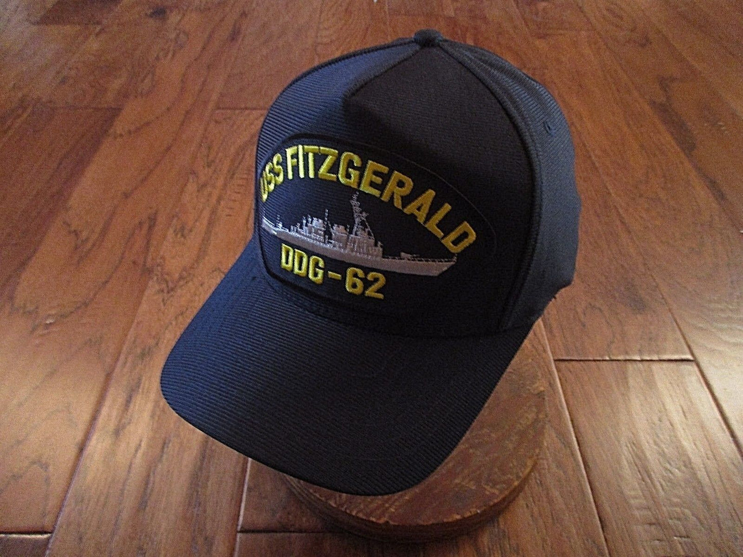 USS FITZGERALD DDG-62 NAVY SHIP HAT U.S MILITARY OFFICIAL BALL CAP U.S.A MADE