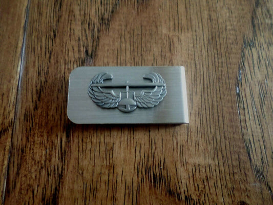 U.S MILITARY ARMY AIR ASSAULT AIR MOBILE MONEY CLIP  U.S.A MADE NEW IN BAGS