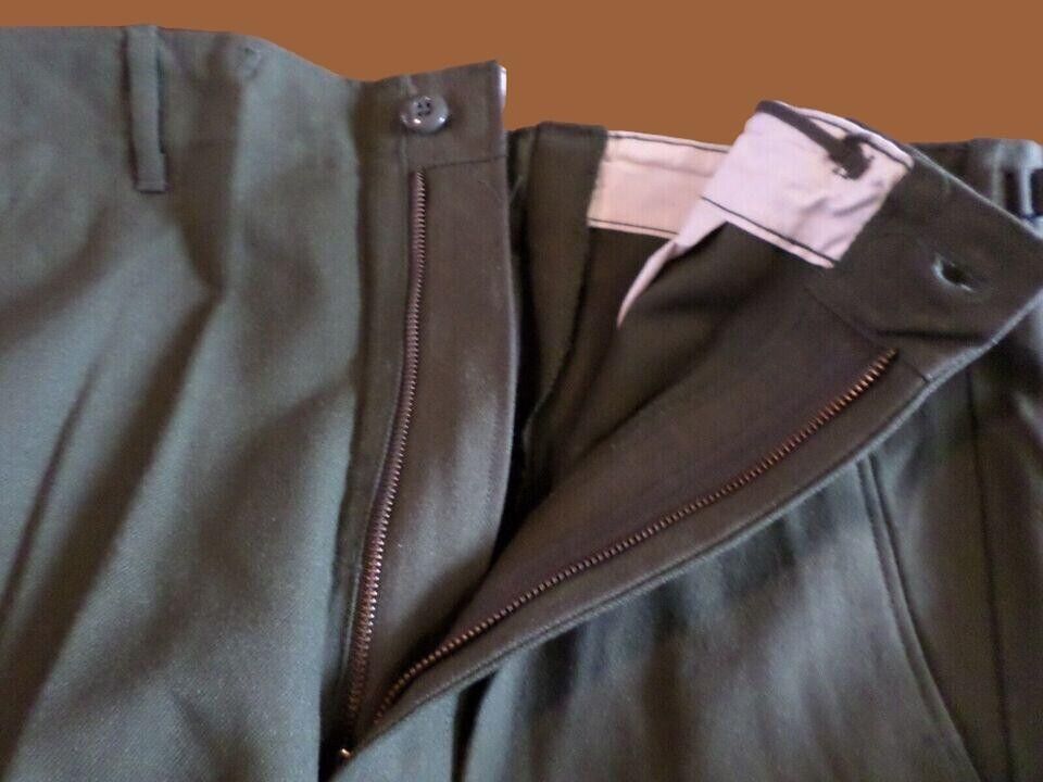 GENUINE U.S MILITARY M-51 MODEL 51 WOOL FIELD PANTS OD GREEN LARGE LONG NOS