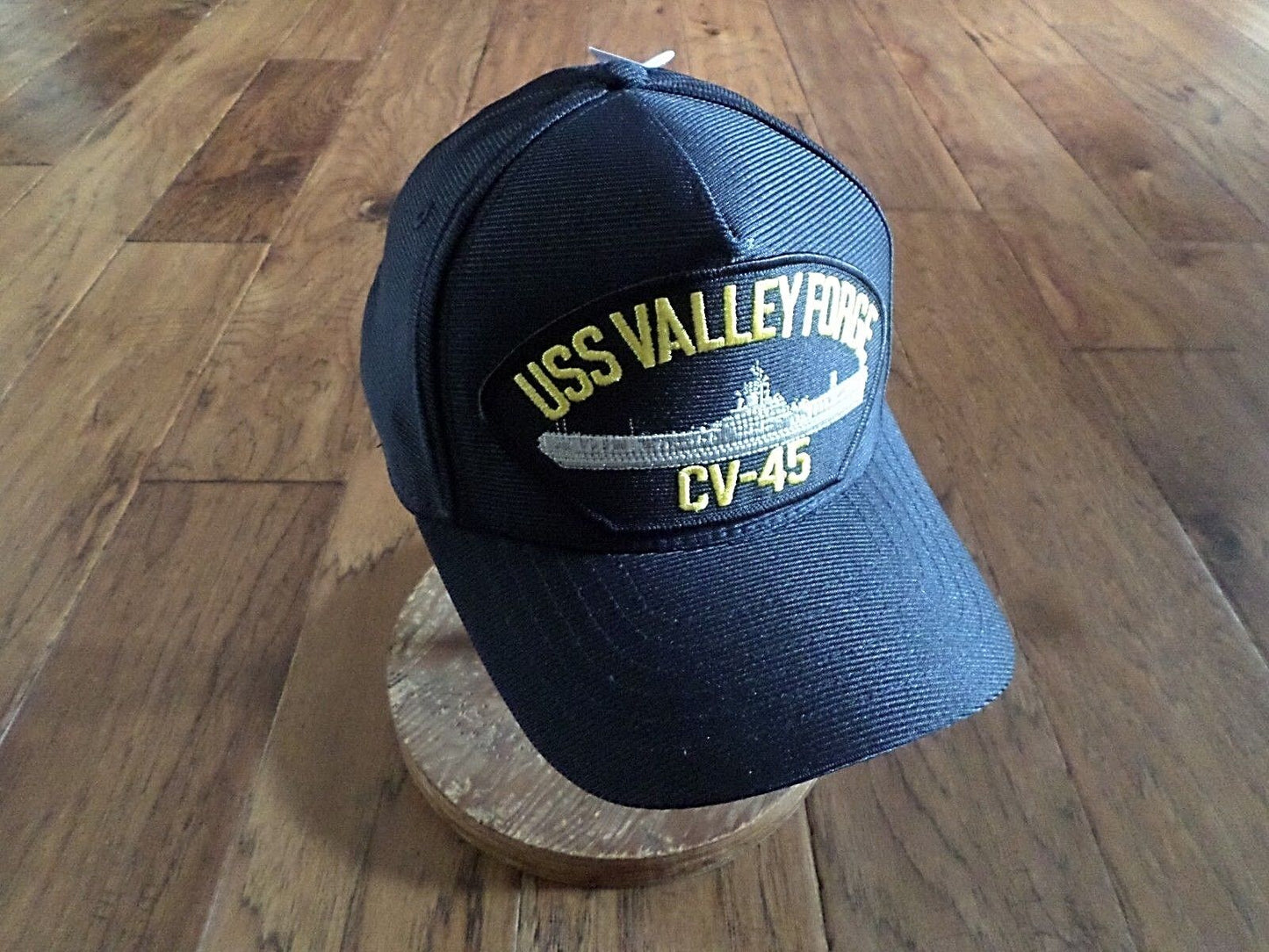 USS VALLEY FORGE CV-45 U.S NAVY SHIP HAT OFFICIAL U.S MILITARY BALL CAP U.S MADE