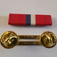 PHILIPPINE LIBERATION RIBBON WITH BRASS RIBBON HOLDER U.S MILITARY VETERAN