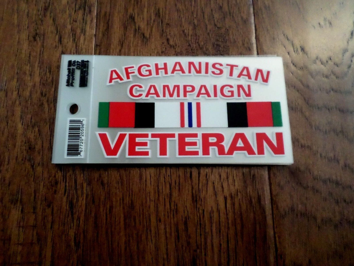 Taliban Sticker U.S MILITARY AFGHANISTAN CAMPAIGN VETERAN WINDOW DECAL BUMPER STICKER ...