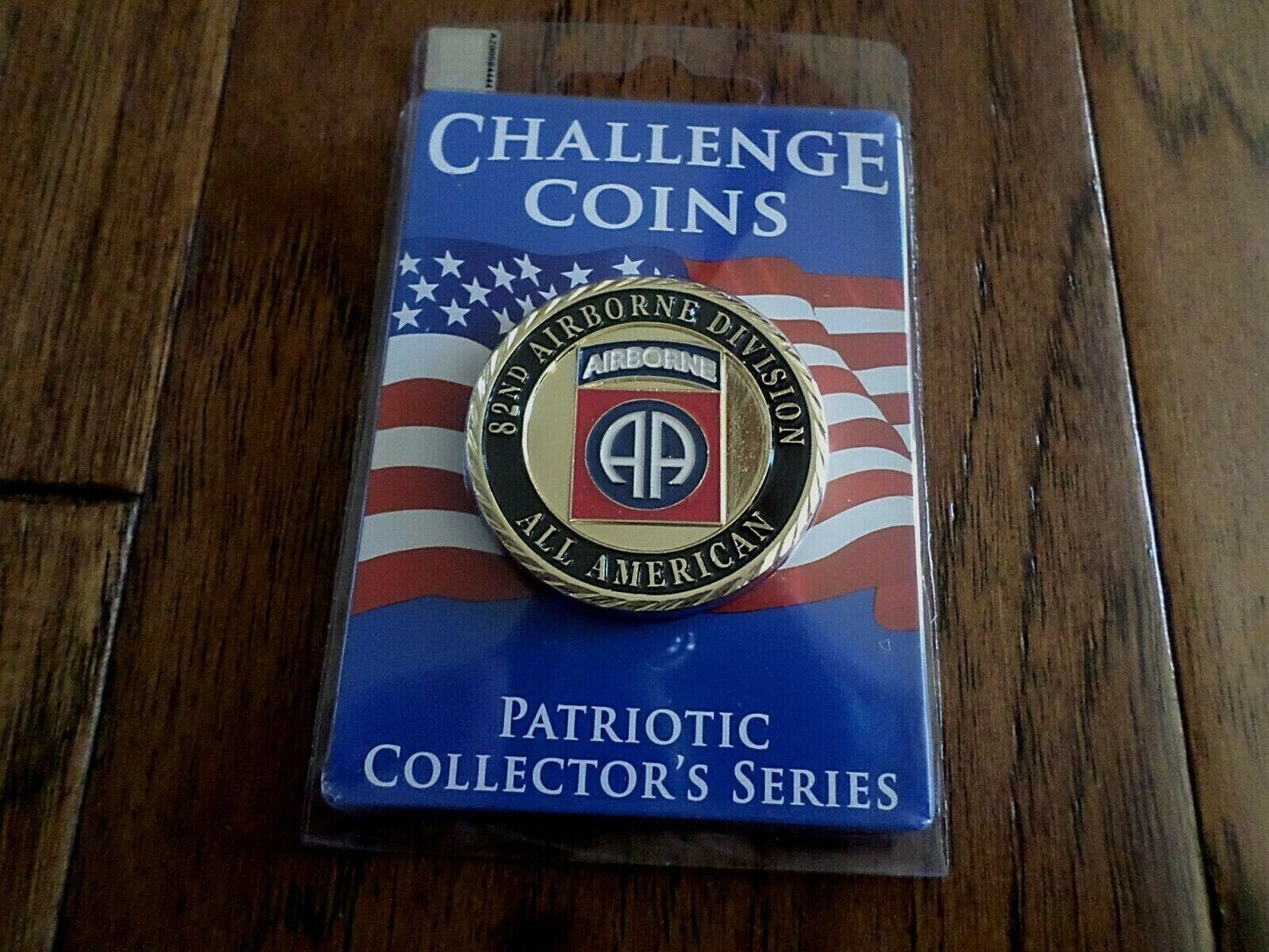 U.S ARMY 82ND AIRBORNE CHALLENGE COIN NEW IN PACKAGE COLLECTOR'S SERIES