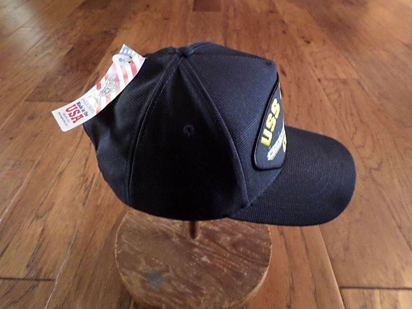 USS BOXER CV-21 NAVY SHIP HAT U.S MILITARY OFFICIAL BALL CAP U.S.A MADE