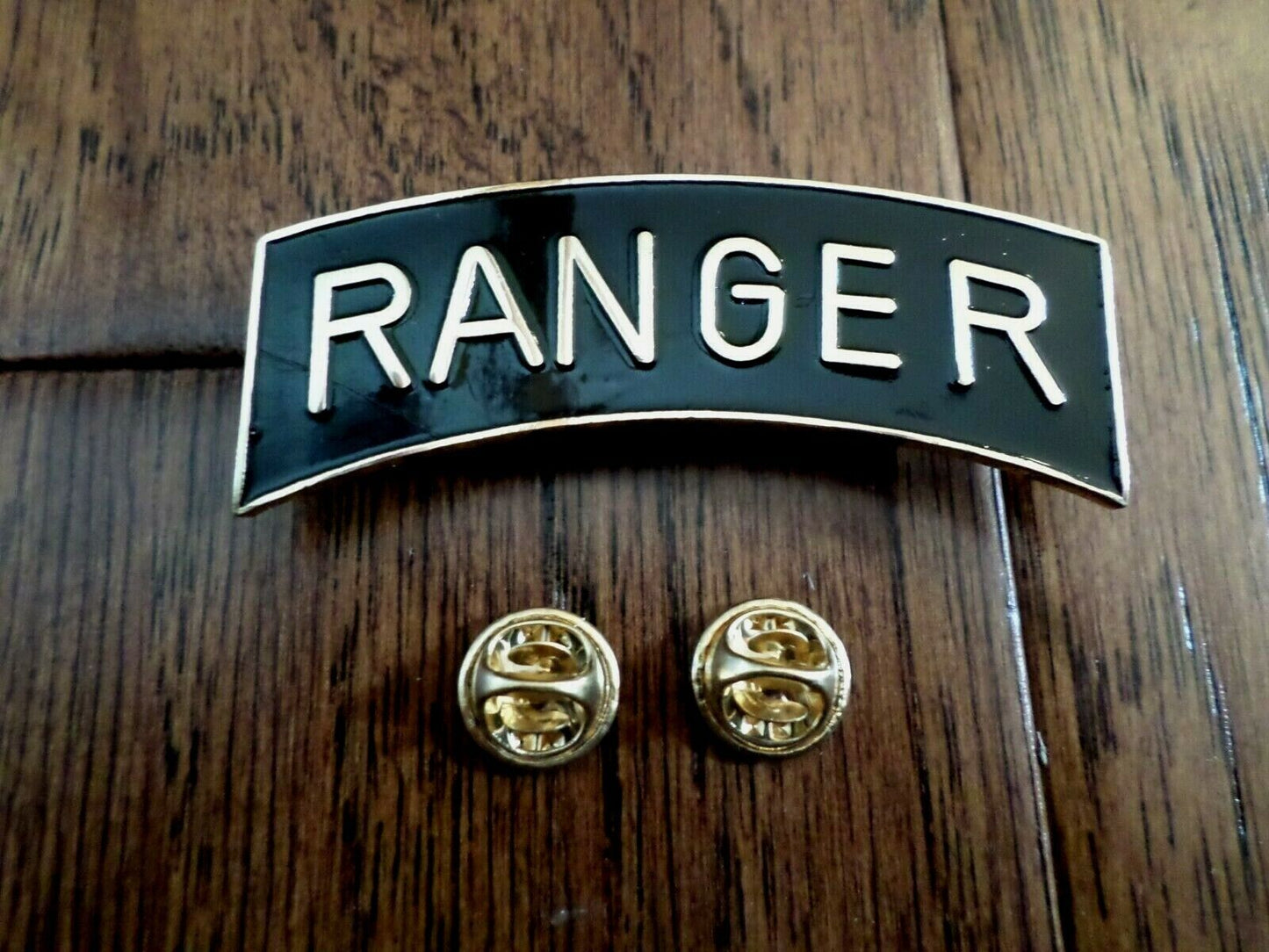 U.S ARMY OVERSIZED RANGER ROCKER BADGE RANGERS HAT LAPEL PIN