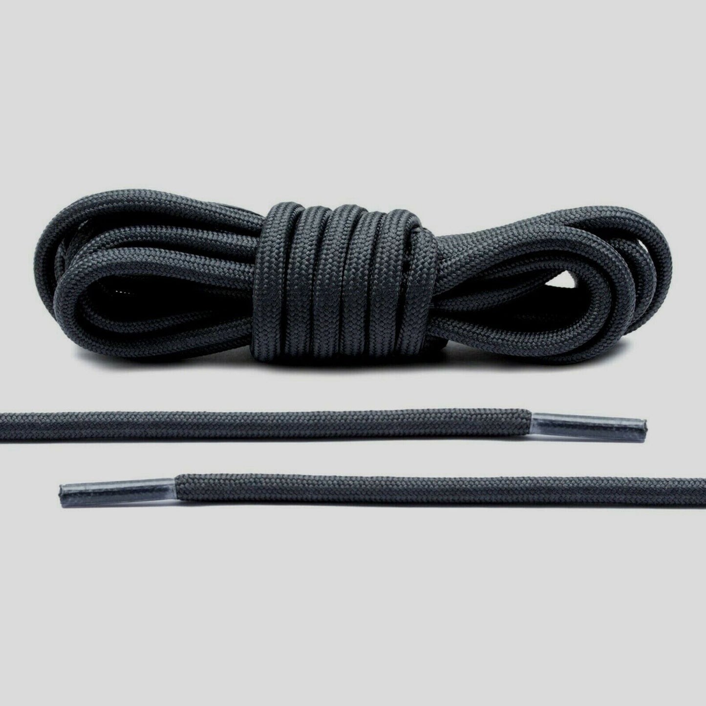 MILITARY ISSUE COMBAT BOOT LACES BLACK HEAVY DUTY NYLON 90 INCHES U.S.A MADE