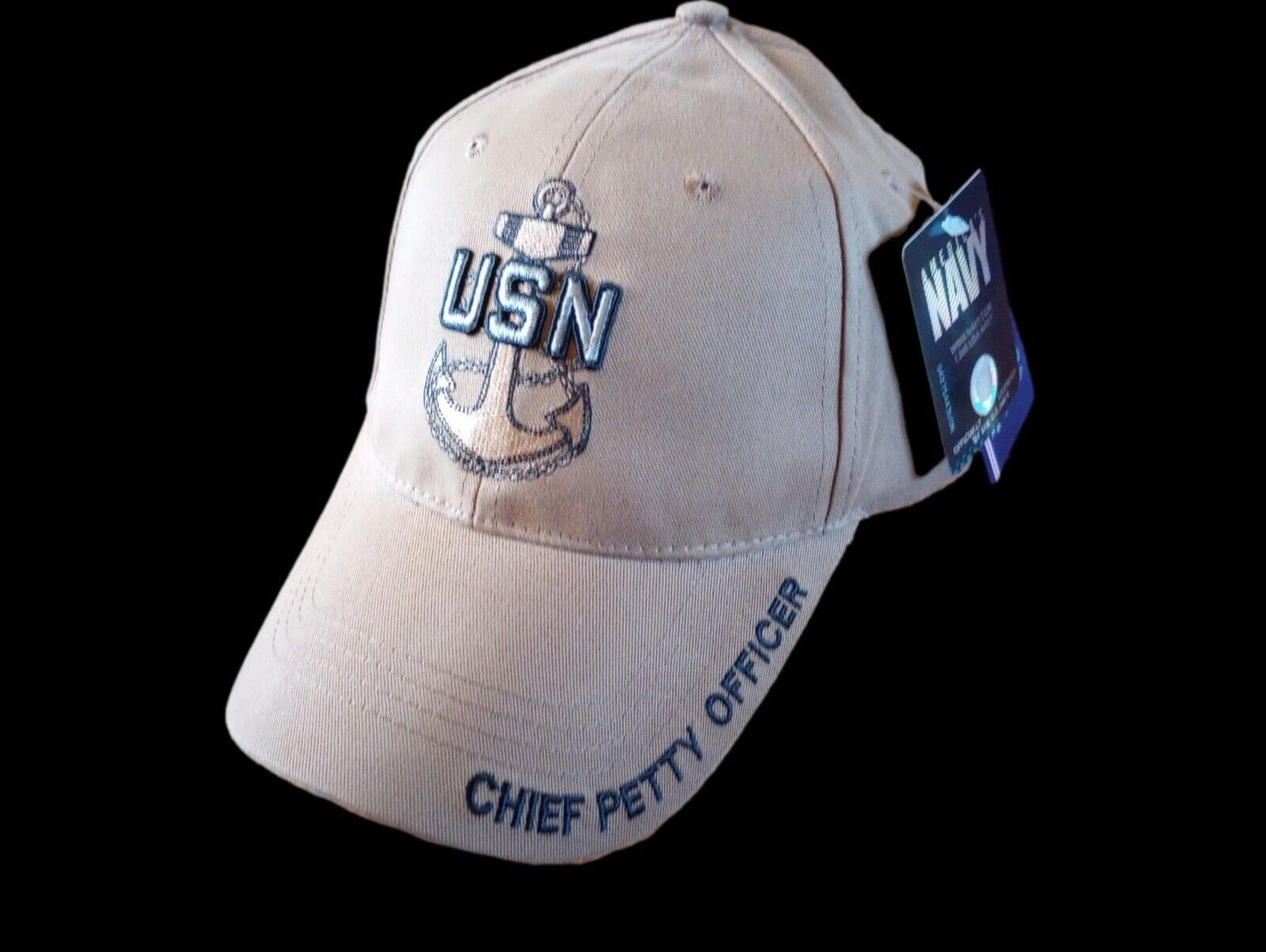 U.S NAVY CHIEF PETTY OFFICER HAT NAVY COYOTE BROWN BASEBALL CAP