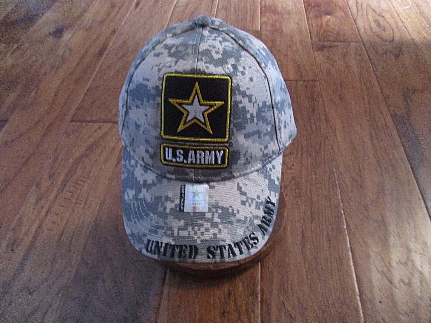 U.S ARMY STAR LOGO CAMOUFLAGE HAT CAP OFFICIAL LICENSED PRODUCT