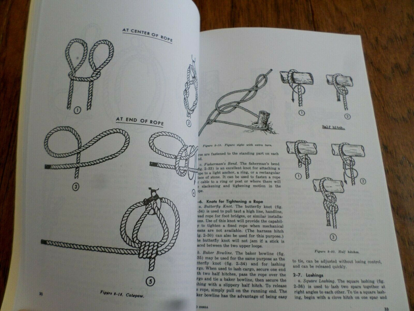 U.S ARMY RIGGING HANDBOOK ROPES KNOTS & SPLICES HEAVY LOADS GUIDE BOOK TM 5-725