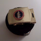 U.S MILITARY BLACK WEB BELT WITH 6th MARINE CORPS BRASS BUCKLE U.S.A MADE