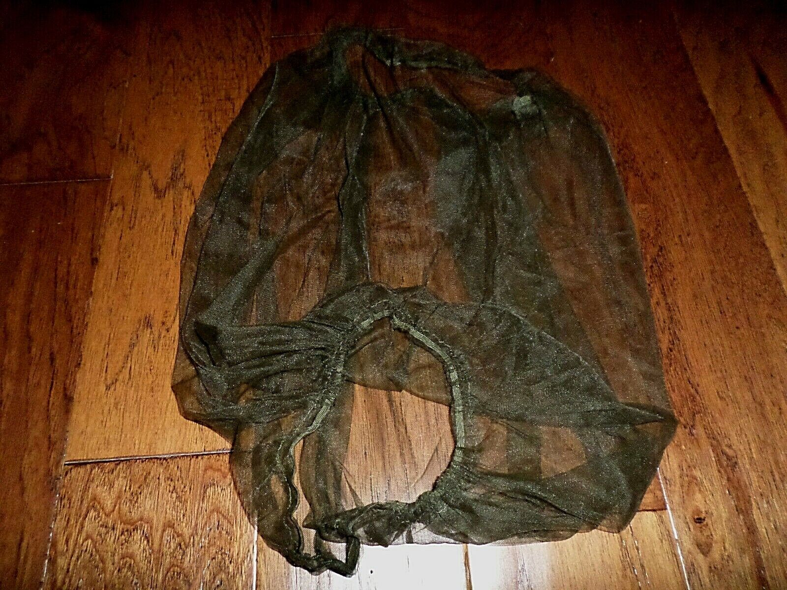 U.S Military Vietnam Issue Insect Jungle Hat Net - New Unissued Mosquito Headnet