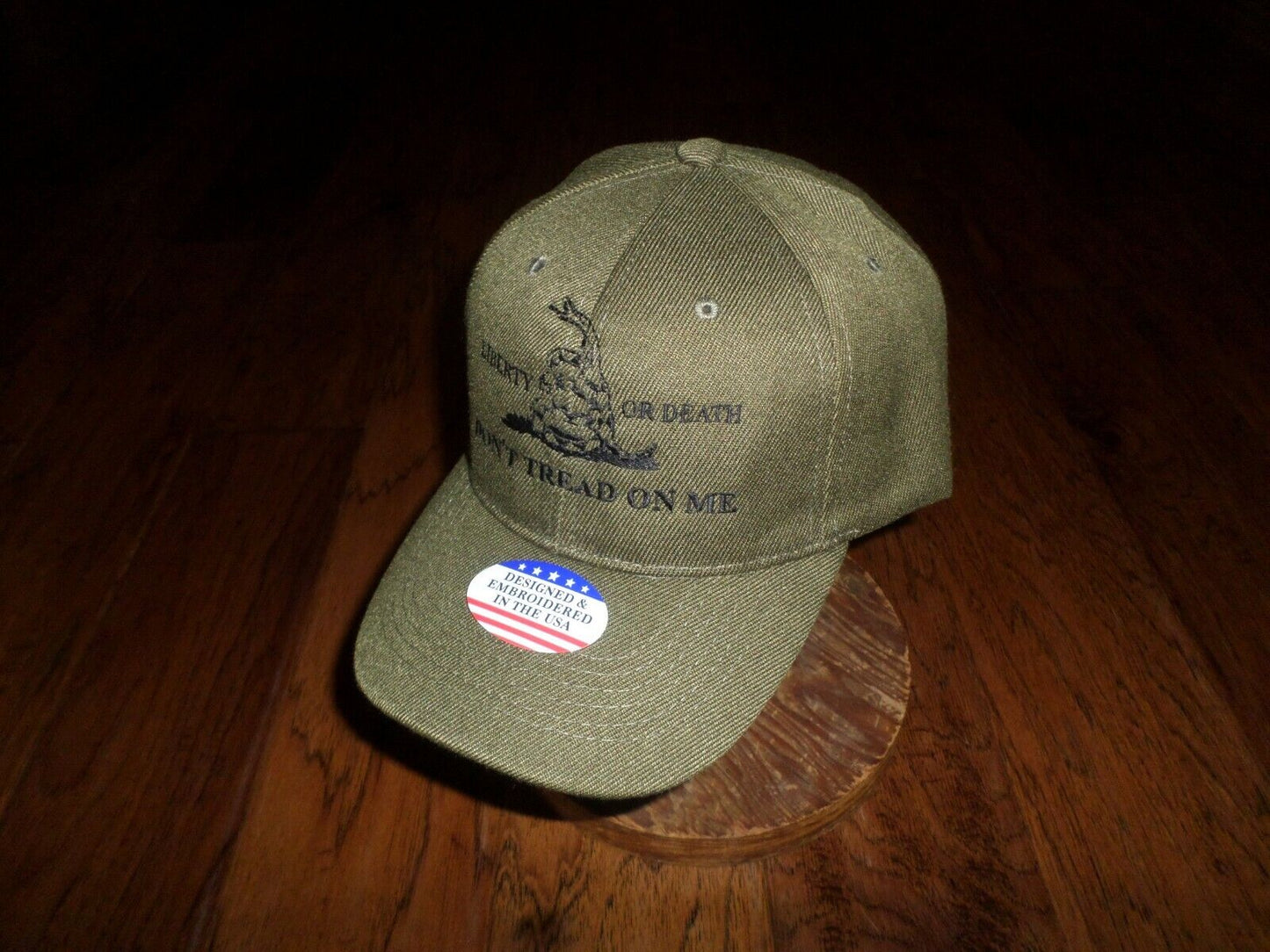 DON'T TREAD ON ME 6 PANEL CAP EMBROIDERED HAT 2nd AMENDMENT