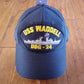 USS WADDELL DDG-24 NAVY SHIP HAT U.S MILITARY OFFICIAL BALL CAP U.S.A  MADE