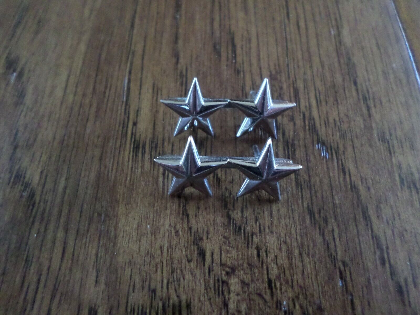 VINTAGE U.S MILITARY STERLING SILVER MAJOR GENERAL RANK 2 STAR WWII VI ...