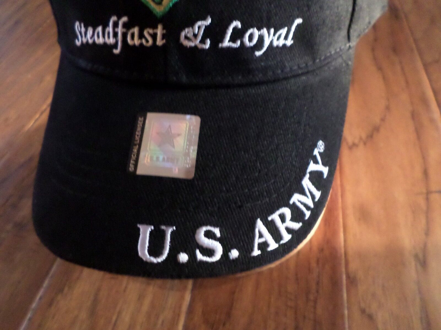 U.S ARMY 4TH INFANTRY DIVISION HAT MILITARY BASEBALL CAP STEADFAST & LOYAL