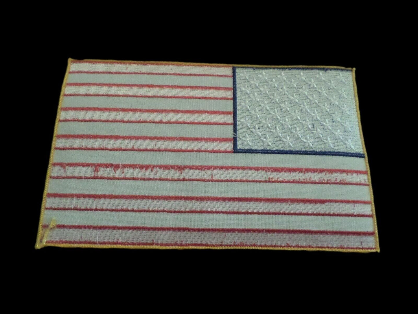 U.S AMERICAN FLAG OVERSIZED BACK PATCH 6"X 10" FULL COLOR BACKPATCH