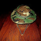 U.S Military Woodland Camouflage Boonie Hat Type II Sun Hot Weather U.S.A Made