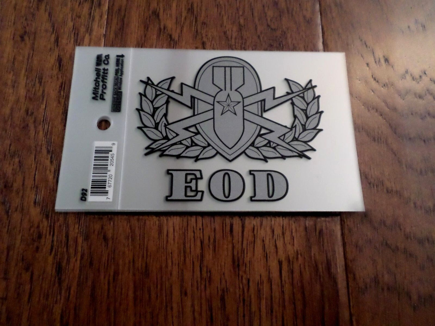 U.S ARMY EOD WINDOW DECAL STICKER EXPLOSIVE ORDNANCE DISPOSAL