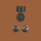 U.S MILITARY AIR FORCE ACHIEVEMENT MEDAL HAT LAPEL PIN MINI SIZE 1 3/16"