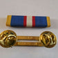 PHILIPPINE INDEPENDENCE RIBBON WITH BRASS RIBBON HOLDER U.S MILITARY VETERAN