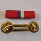 PHILIPPINE LIBERATION RIBBON WITH BRASS RIBBON HOLDER U.S MILITARY VETERAN