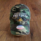 2nd AMENDMENT HAT DON'T TREAD ON MY FREEDOM CAP EMBROIDERED CAMOUFLAGE