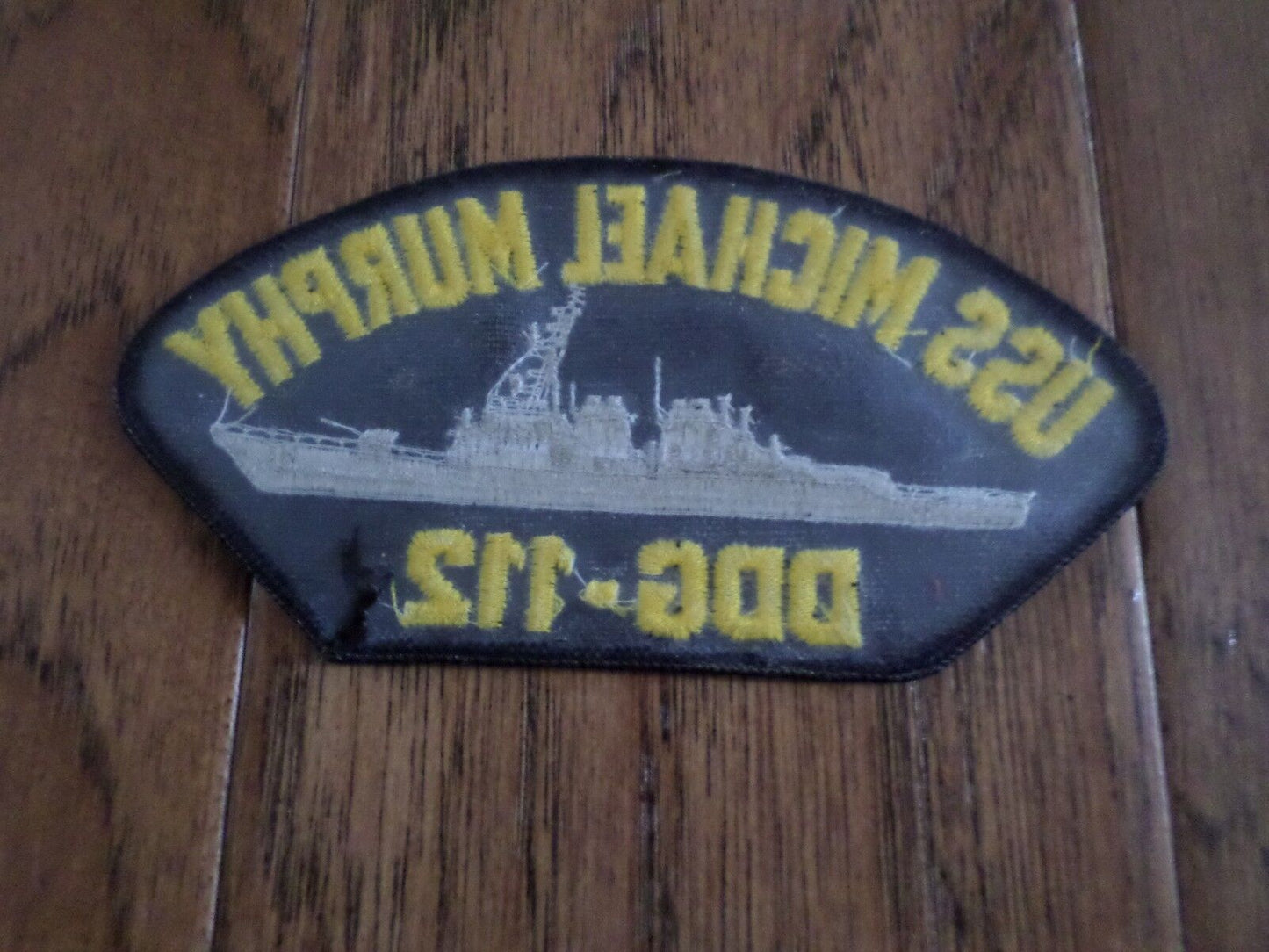 USS MICHAEL MURPHY DDG-112 U.S NAVY SHIP HAT PATCH U.S.A MADE HEAT TRANSFER