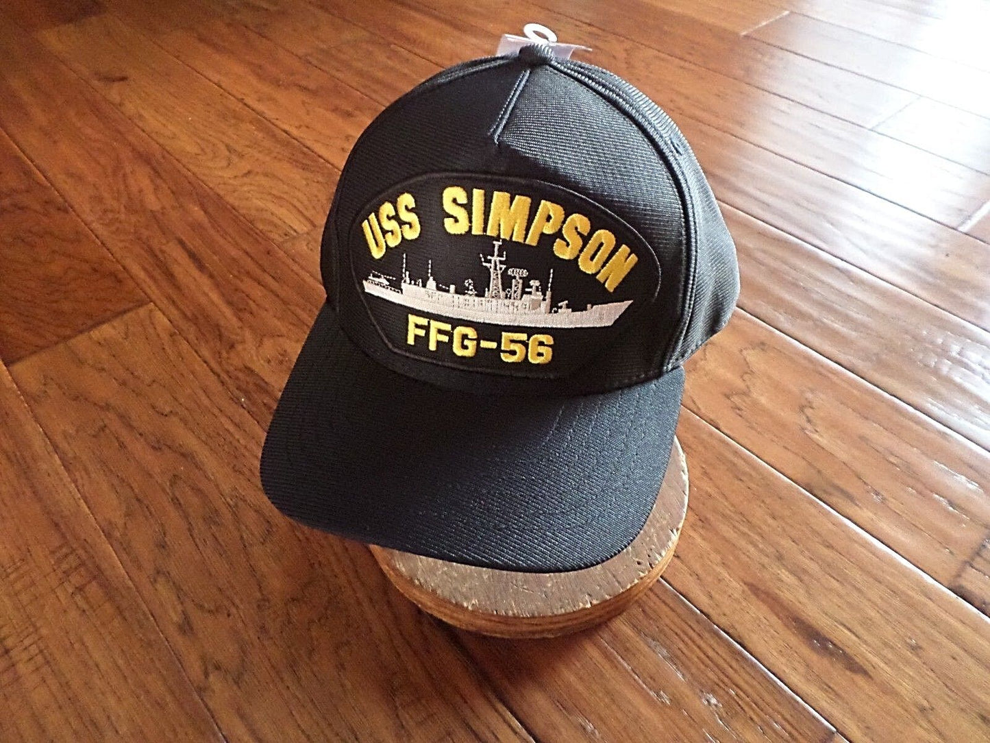 USS SIMPSON FFG-56 U.S NAVY SHIP HAT U.S MILITARY OFFICIAL BALL CAP U.S.A MADE