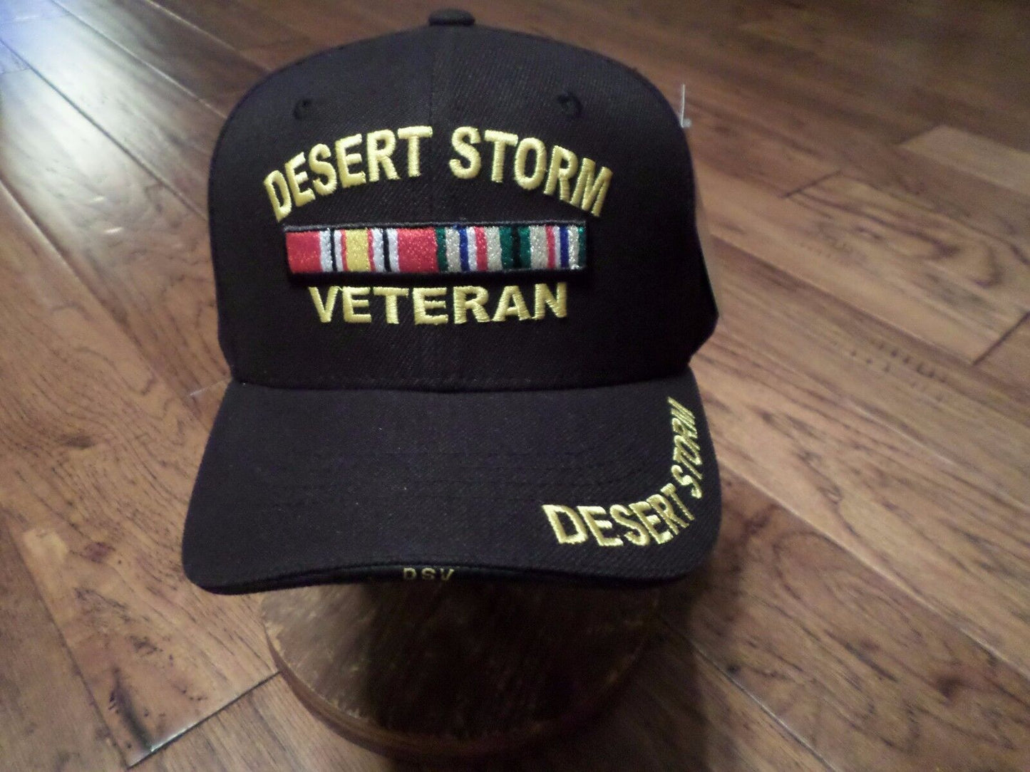 New U.S Military Desert Storm Veteran Deluxe 3-D Embroidered Baseball Hat Cap