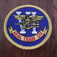 U.S MILITARY NAVY SEAL TEAM SIX PATCH 3" X 3" EMBROIDERED HEAT TRANSFER PATCH