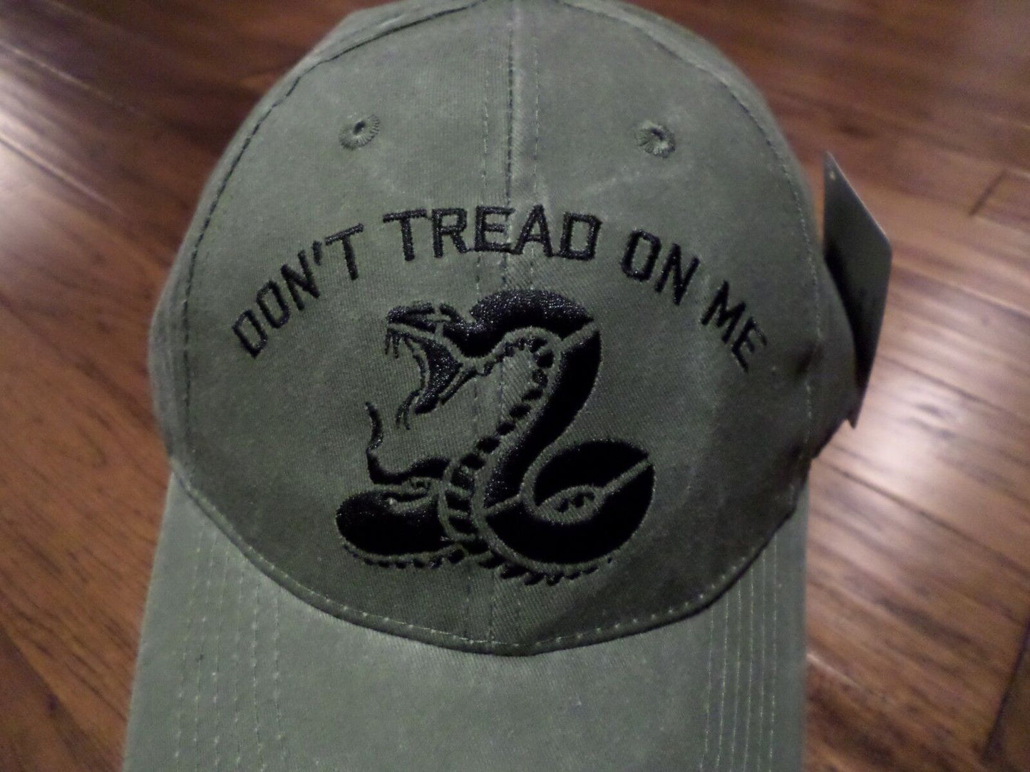 U.S MILITARY DON'T TREAD ON ME HAT EMBROIDERED BALL CAP